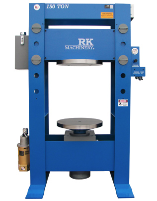 Forklift Tire Press 150 Ton